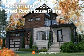 slant roof house plans